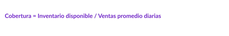 Cobertura de stock