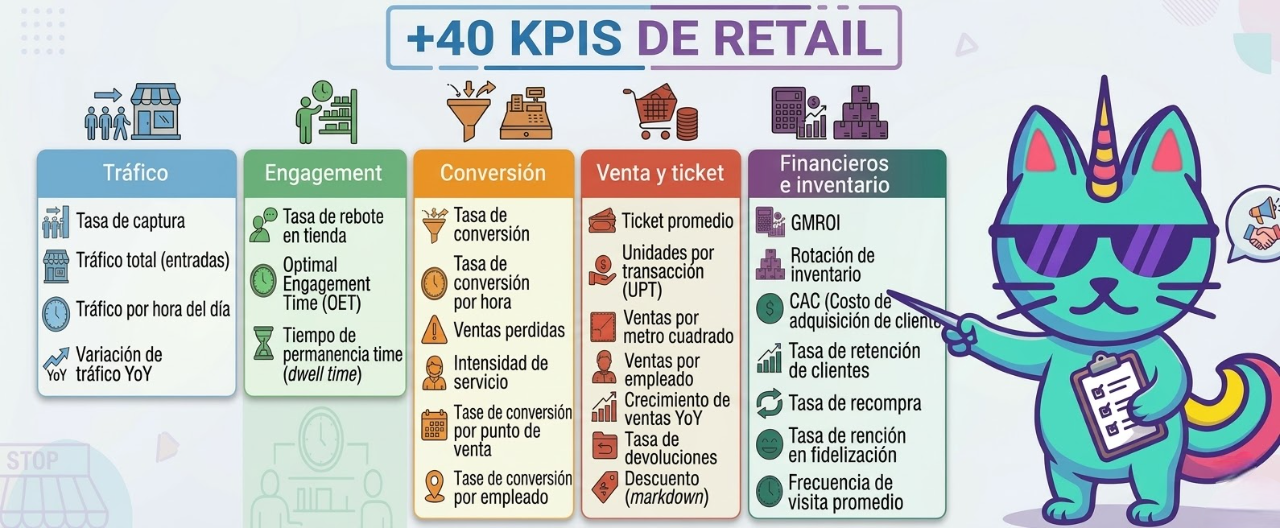 +40 KPIs de retail: cómo medir tus puntos de venta en 2020