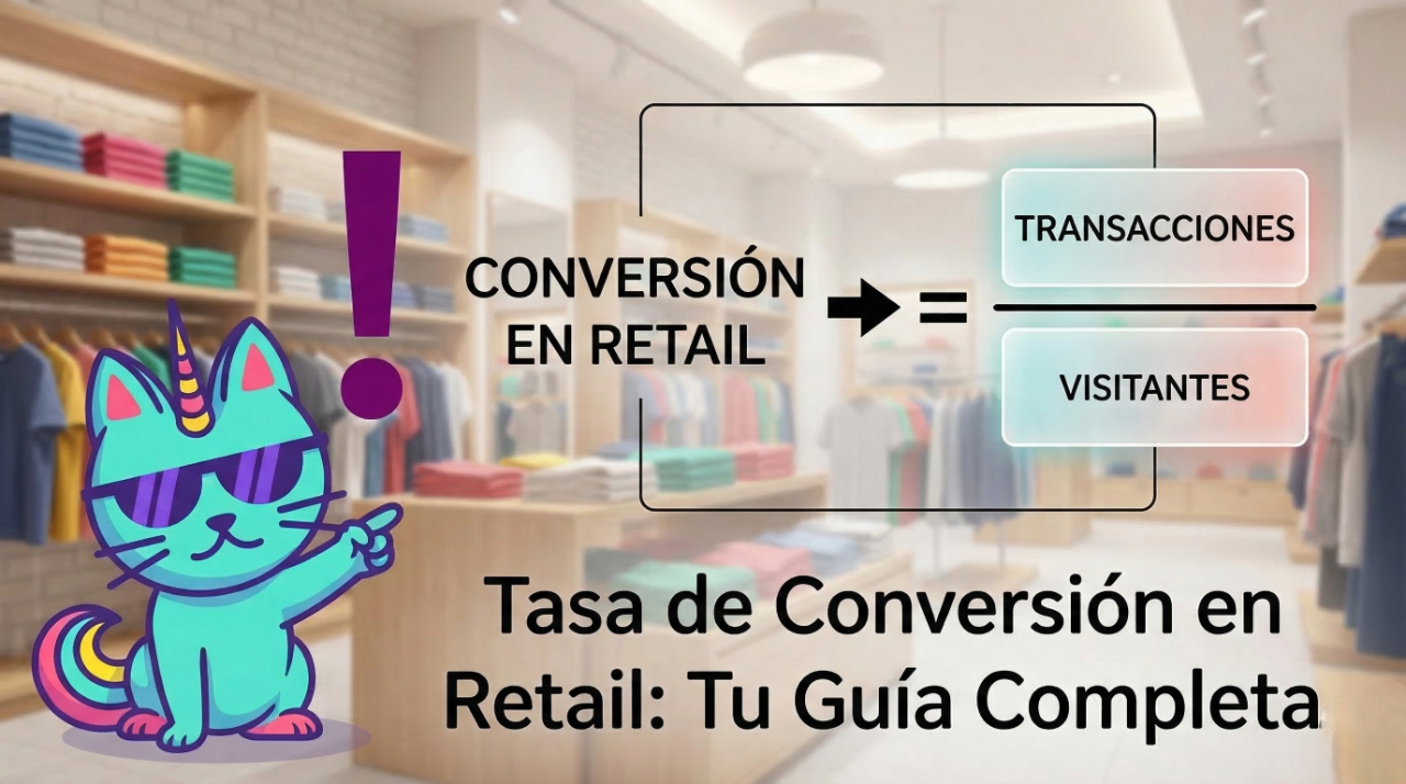 Tasa de conversión en retail: todo lo que debes saber